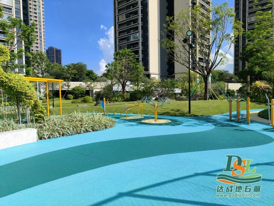 【彩色透水混凝土】小區園林景觀路面首選！